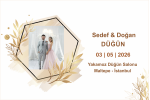 Sedef & Doğan Düğün ( Durdane Aydoğan )