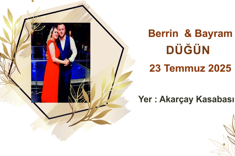 Berrin Güneş & Bayram Salman Düğün