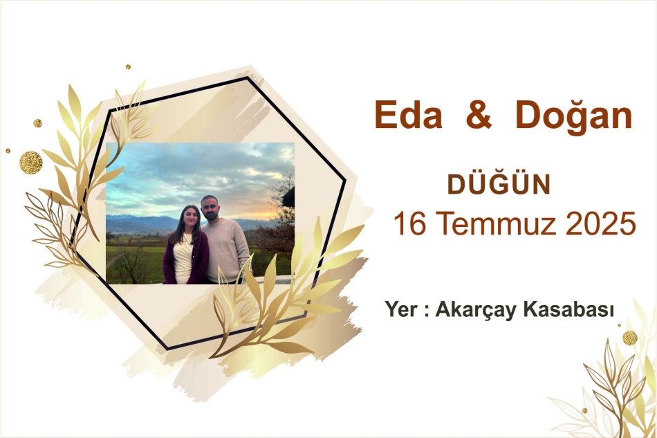 Eda Eryılmaz & Doğan Çelik Düğünü