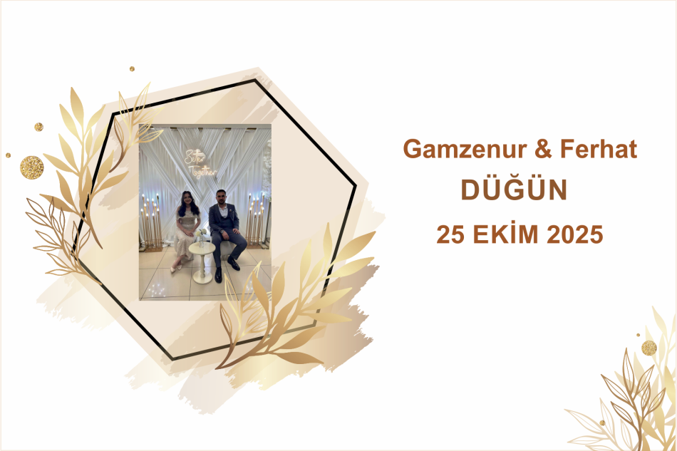 Gamzenur Hanoğlu & Ferhat Solmaz Düğün