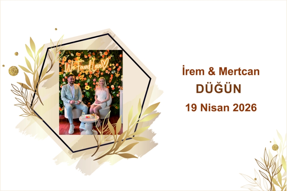 İrem Akgöz & Mertcan Aslan Düğün
