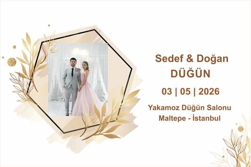 Sedef & Doğan Düğün ( Durdane Aydoğan )
